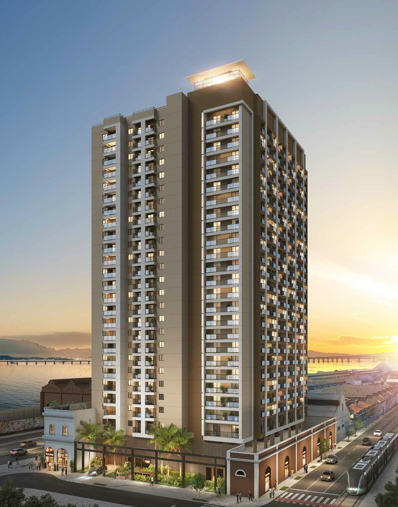 Apartamento - Lançamentos - Santo Cristo - Rio de Janeiro - RJ